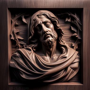 3D model st jesus (STL)